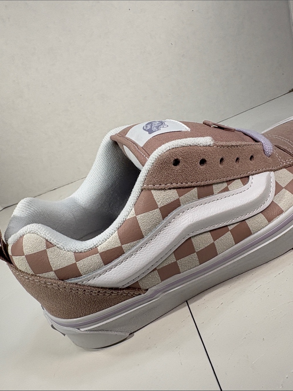 NWT Vans Knu Skool Checkerboard Skate Shoes Women’s 7.5 - Picture 7 of 10